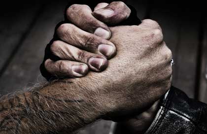 close up of a Harley Davison motorcycle gas tank